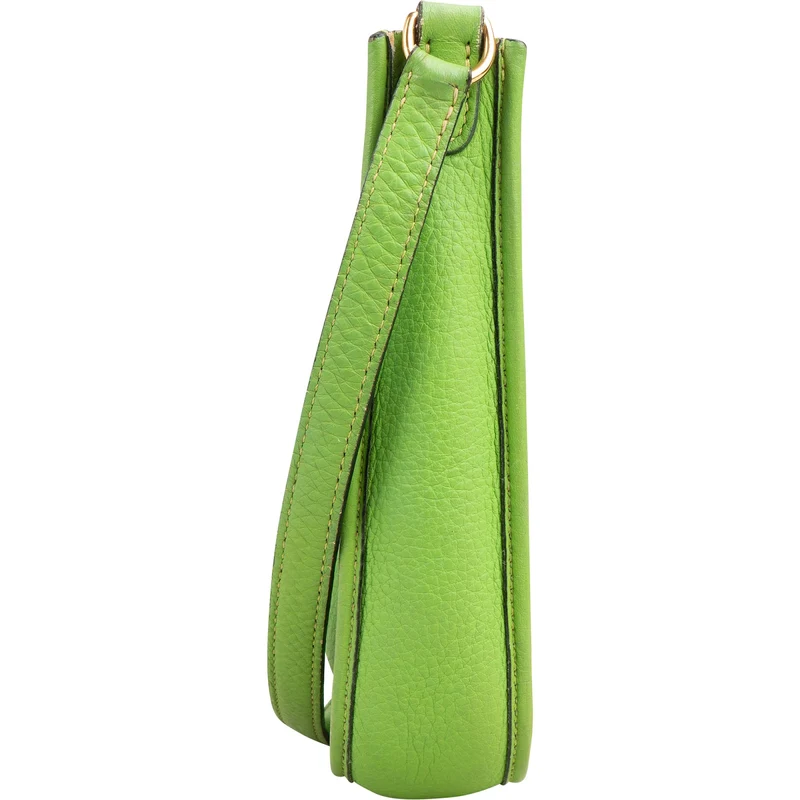 Hermès Vert Clemence Leather Evelyne PM Crossbody Bag