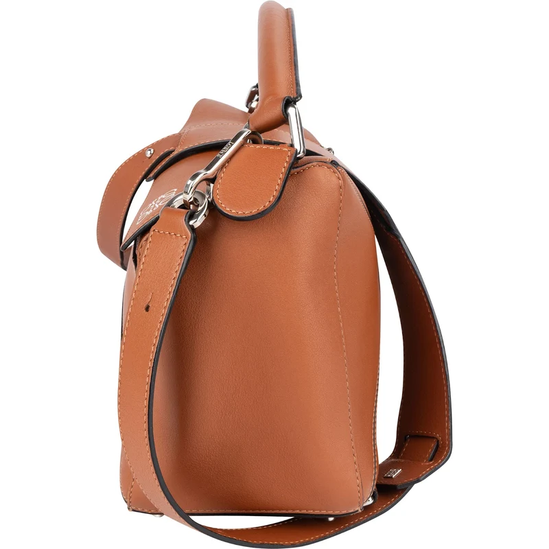 Loewe Brown Leather Puzzle Handbag