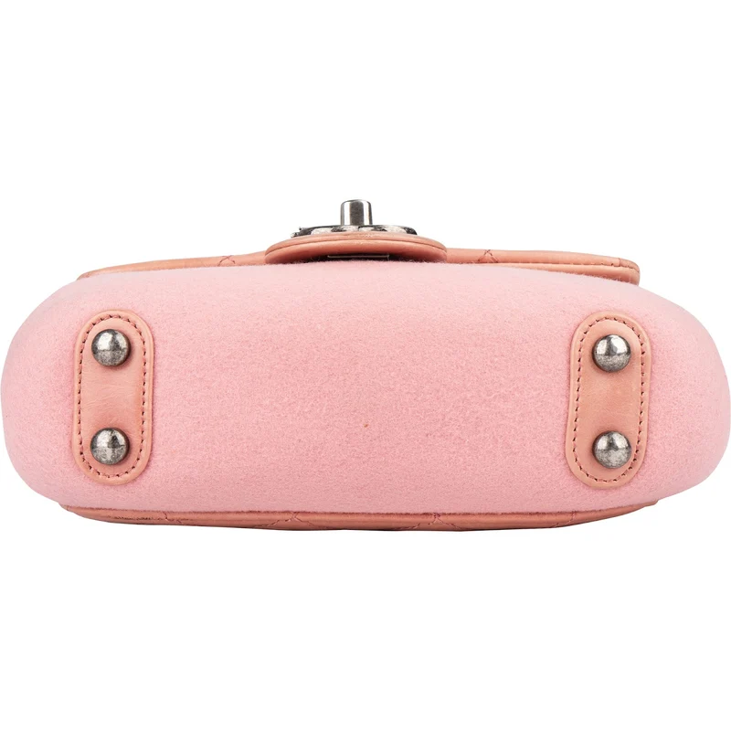 Chanel Quilted Lambskin Edelweiß Salzburg Single Flap Crossbody Bag