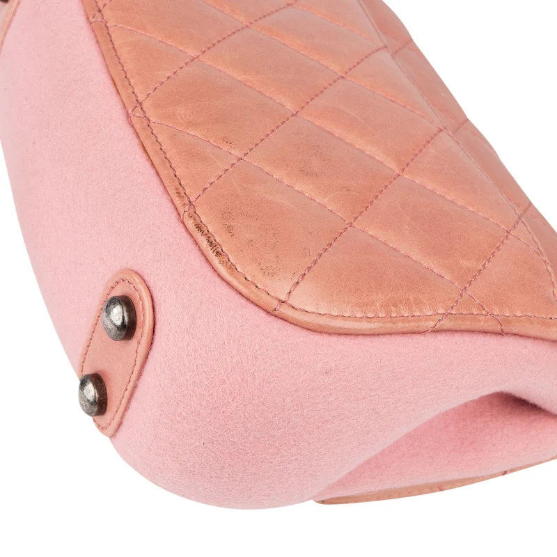 Chanel Quilted Lambskin Edelweiß Salzburg Single Flap Crossbody Bag