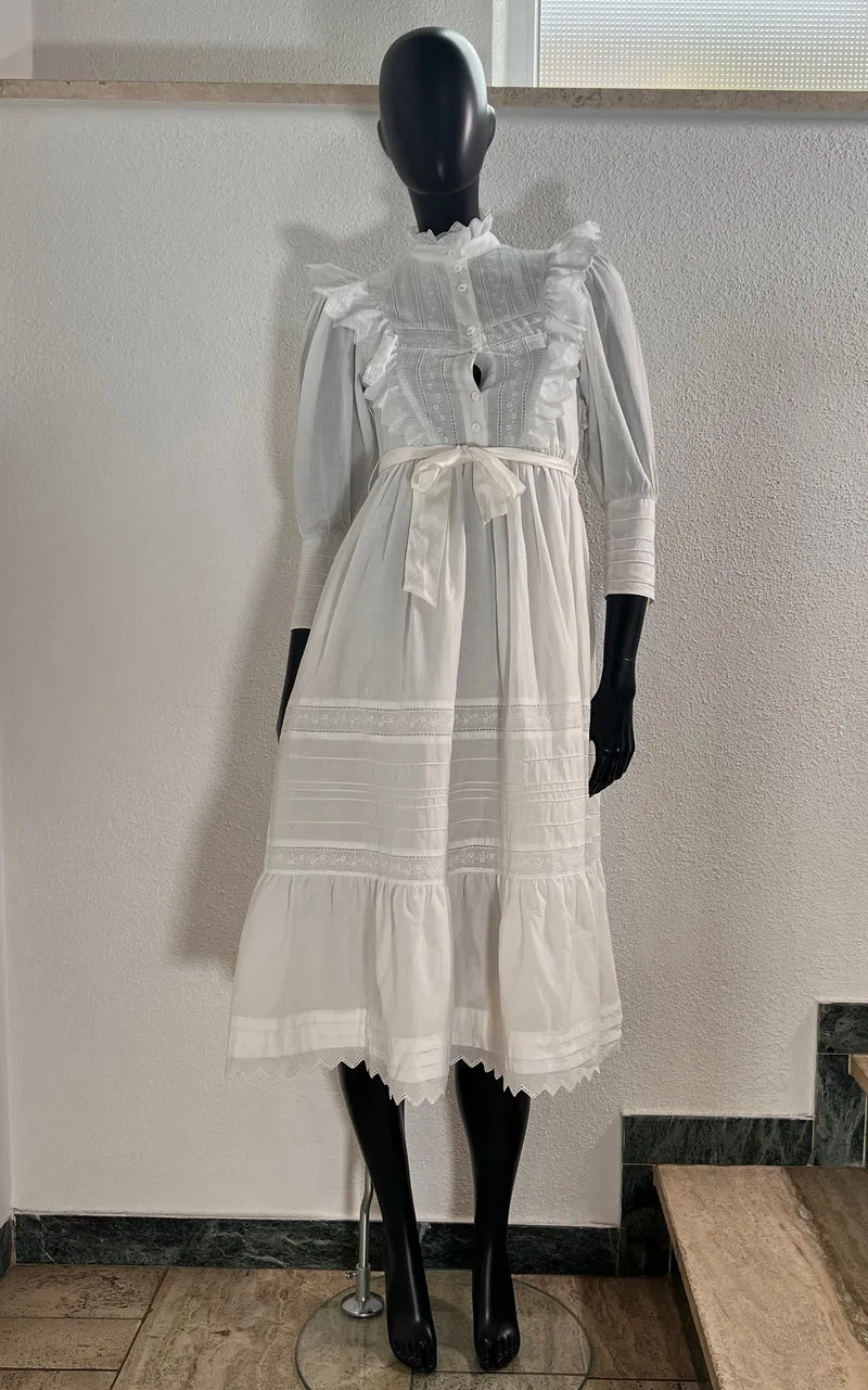 Vintage 70s Lace Dress