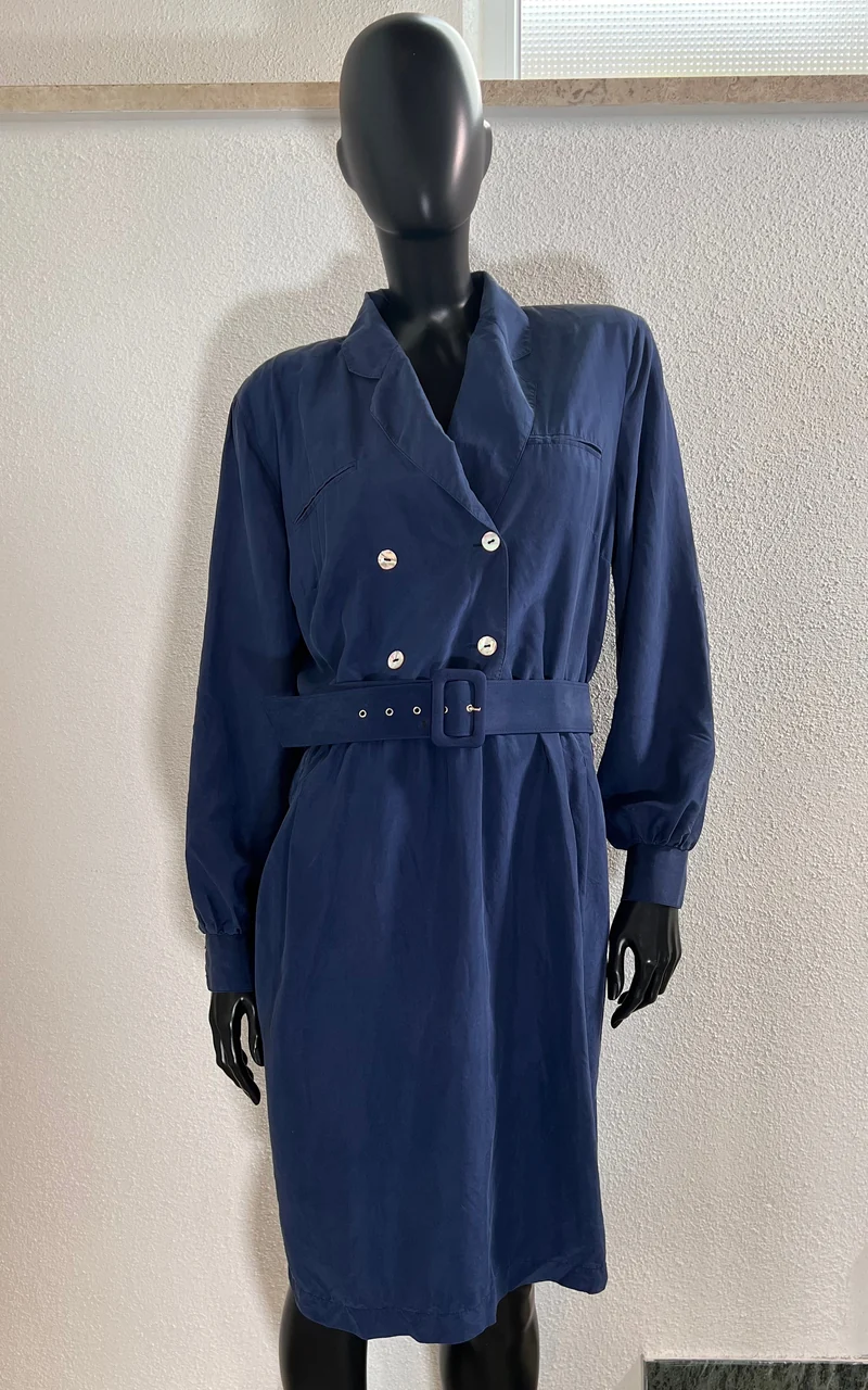 Vintage 90s Silk Dress