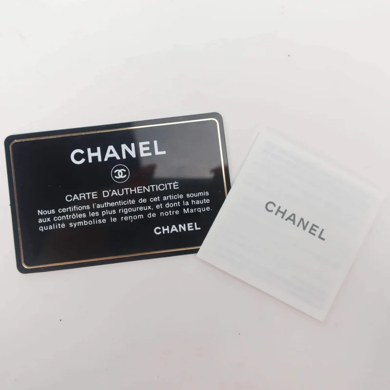 Chanel Mini Dark Blue Caviar 15 series