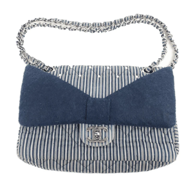 Chanel Textile Flap Bag