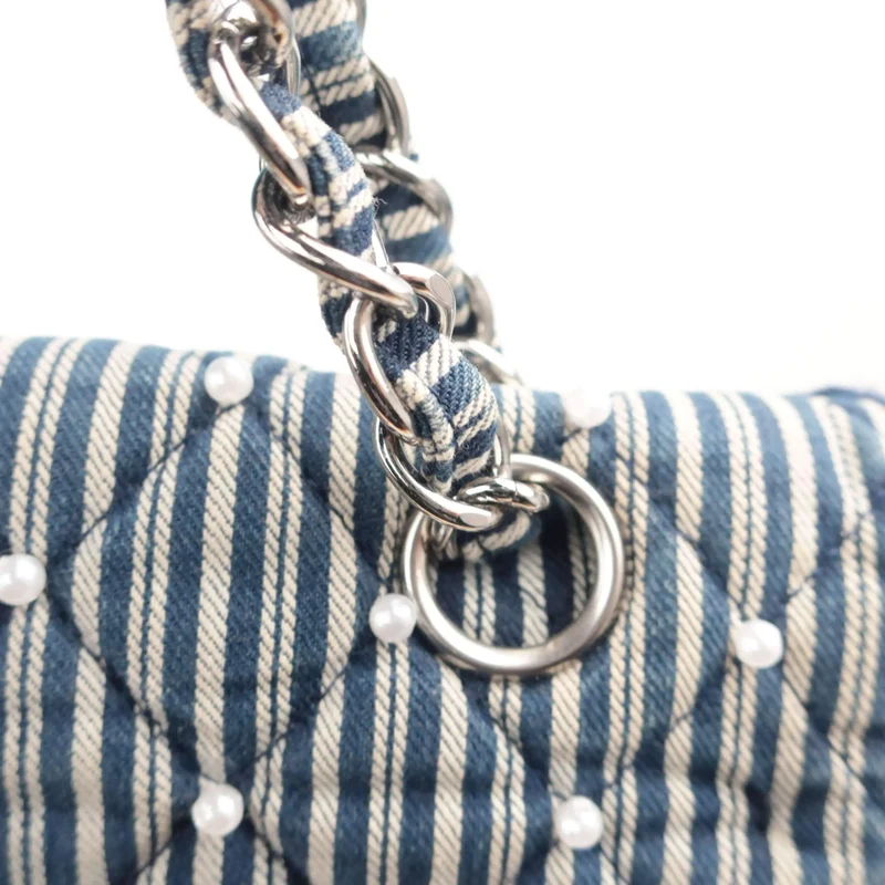 Chanel Textile Flap Bag