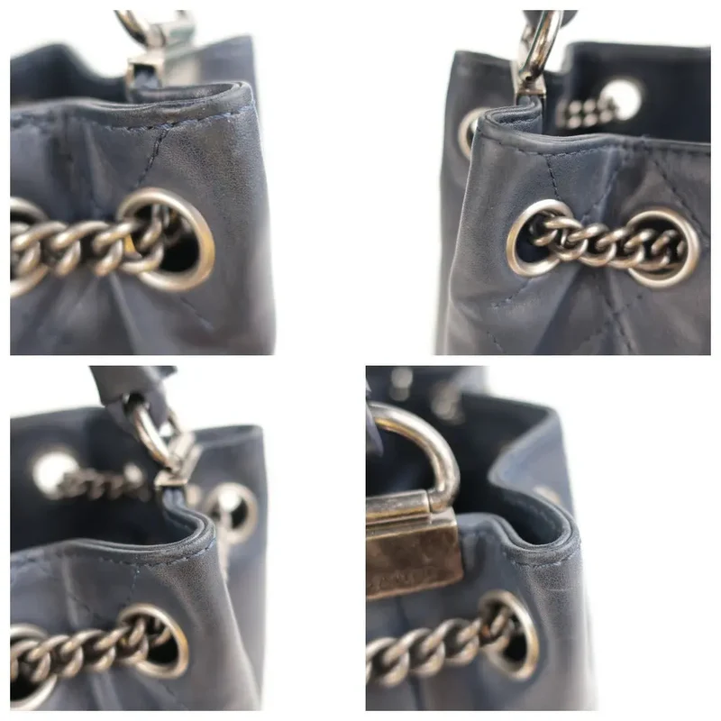 Chanel Drawstring Backpack/Bag With Top Handle S/S 2016 (153)