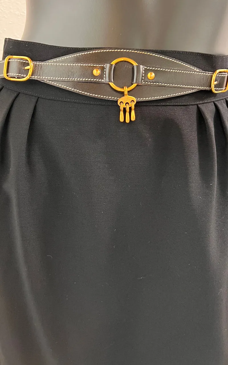 Vintage Hermes Paris Skirt