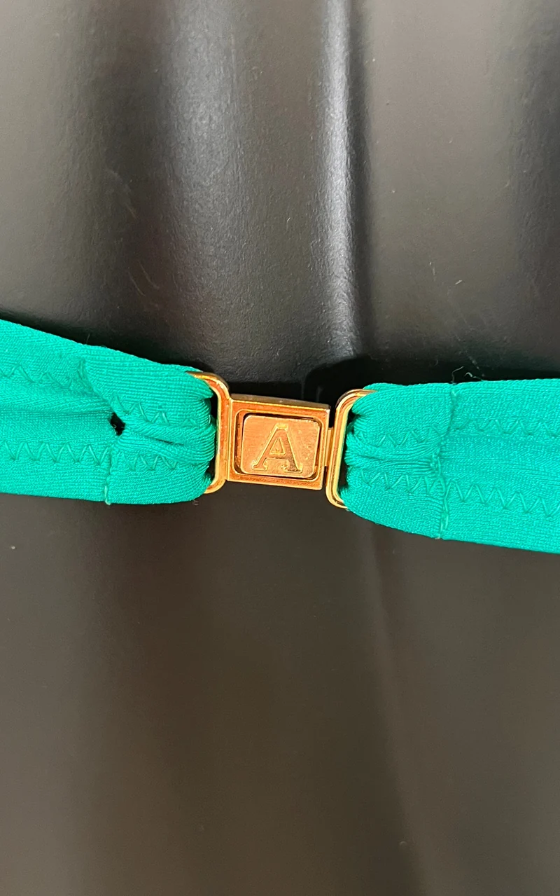 Vintage Turquoise Bikini