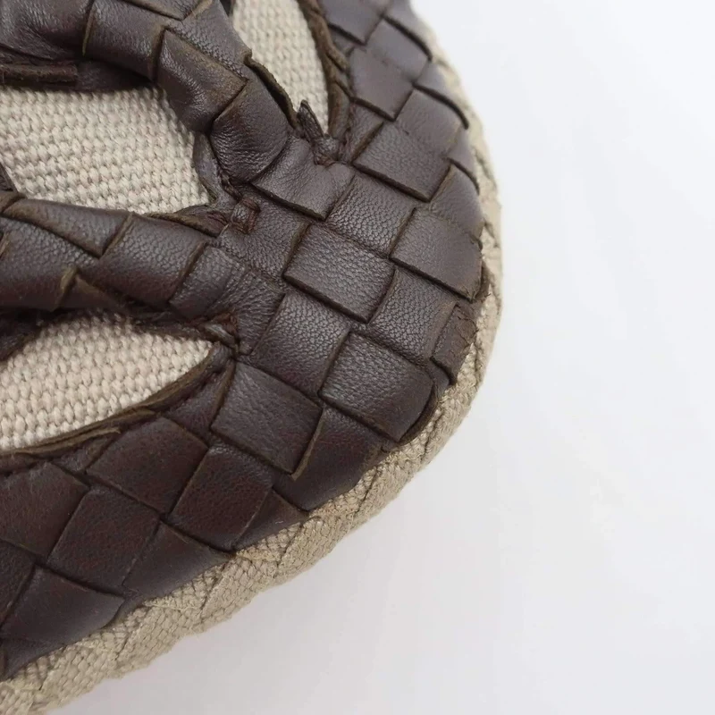 Bottega Veneta Intrecciatto Shoulder Hobo Brown bag