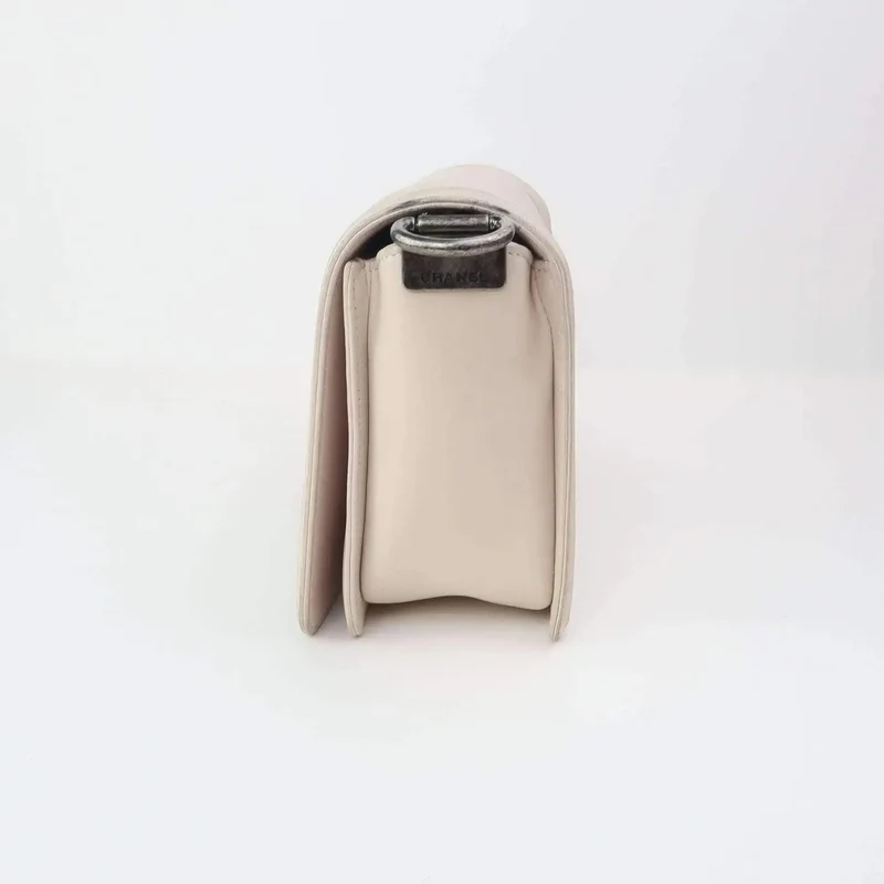 Chanel Lambskin Sting Ray Strap Medium Boy Bag