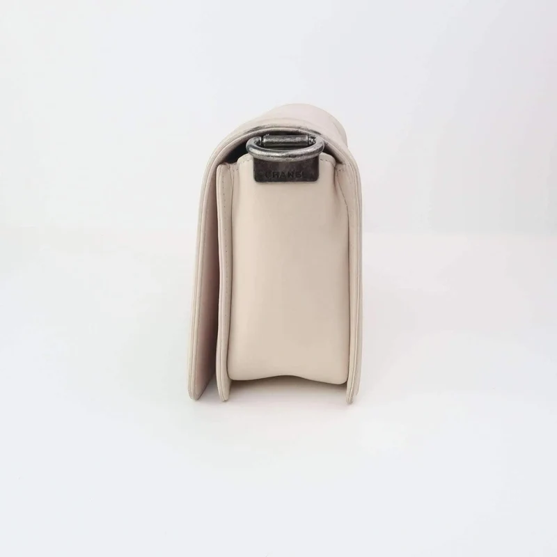 Chanel Lambskin Sting Ray Strap Medium Boy Bag