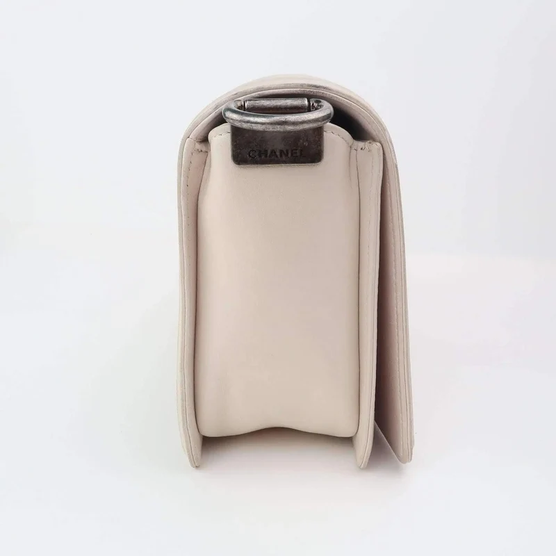 Chanel Lambskin Sting Ray Strap Medium Boy Bag