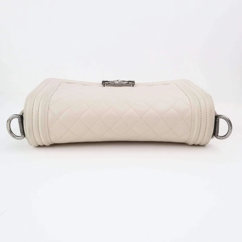 Chanel Lambskin Sting Ray Strap Medium Boy Bag
