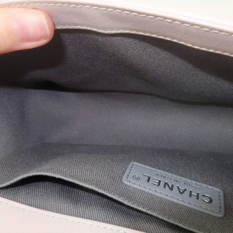 Chanel Lambskin Sting Ray Strap Medium Boy Bag
