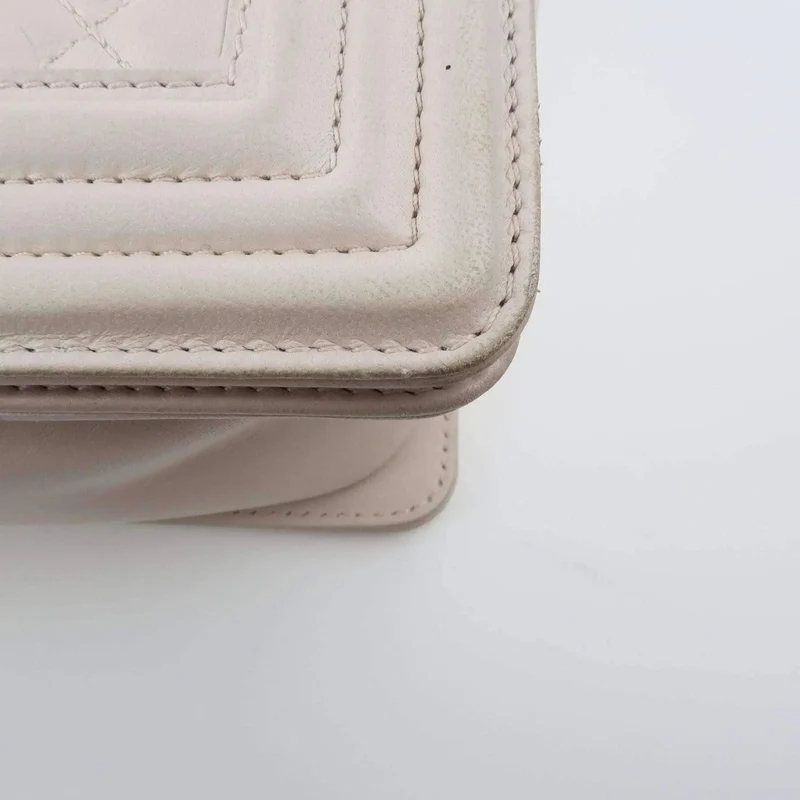 Chanel Lambskin Sting Ray Strap Medium Boy Bag