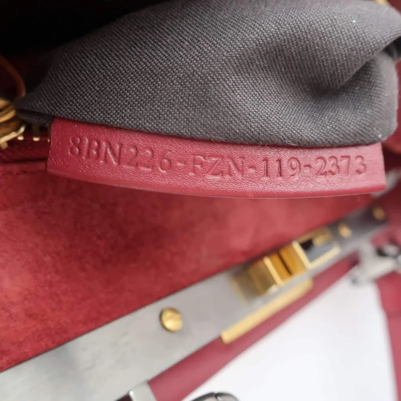 Fendi Peekaboo Calfskin Medium Bag