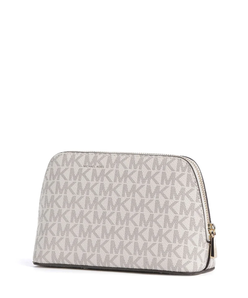 Michael Kors Jet Set Small Kosmetiktasche vanilla/acorn