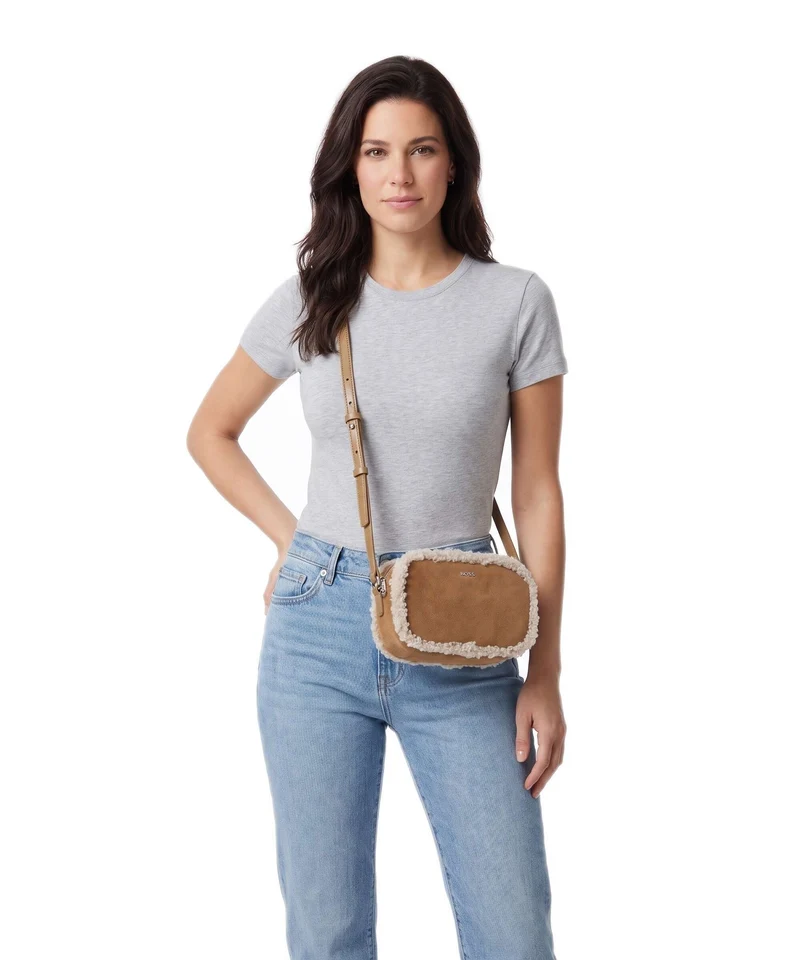 BOSS Sandy Umhängetasche medium beige
