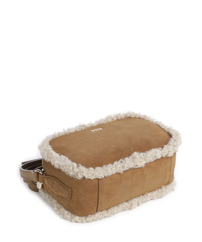 BOSS Sandy Umhängetasche medium beige