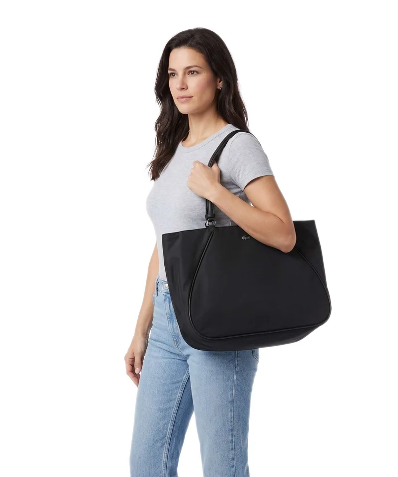 Lacoste Day in L Shopper noir