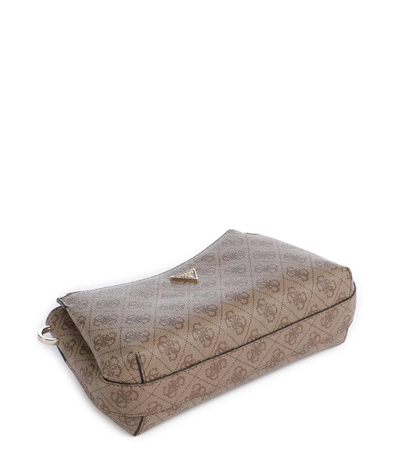 Guess Noelle II Schultertasche latte logo/brown