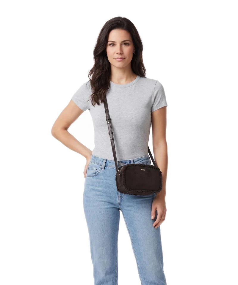 BOSS Sandy Umhängetasche dark brown