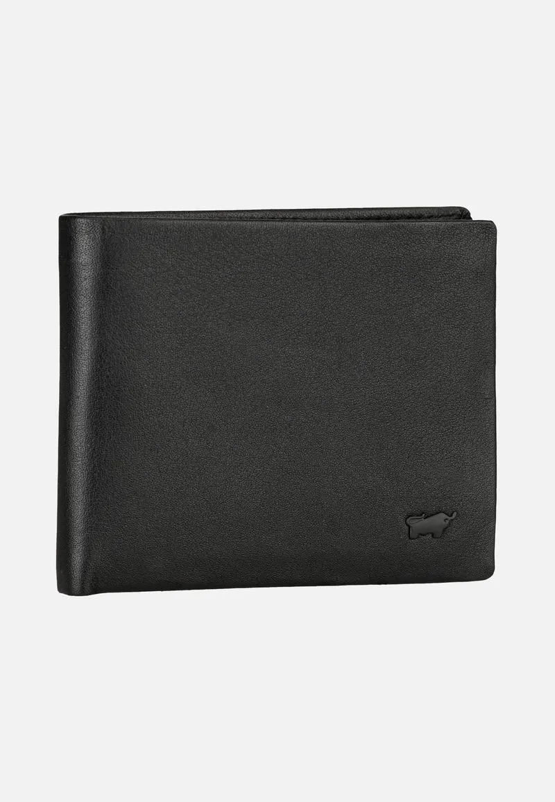 Hannes Coin Wallet 4+4Cs Schwarz - Portemonnaie