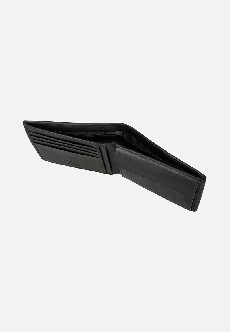 Hannes Coin Wallet 4+4Cs Schwarz - Portemonnaie
