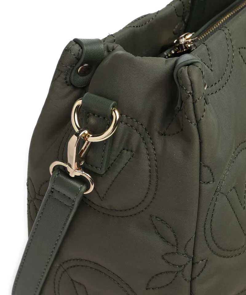 Valentino Bags Puffy Shopper verde militare