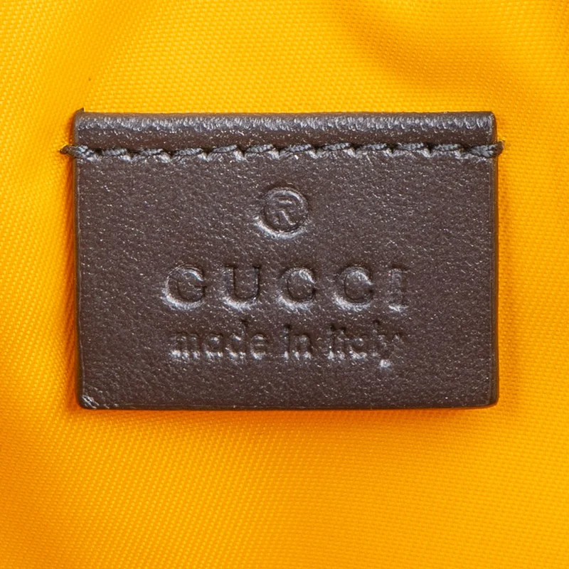 Gucci Monogram GG Plus Canvas Colorblock Messenger Shoulder Bag