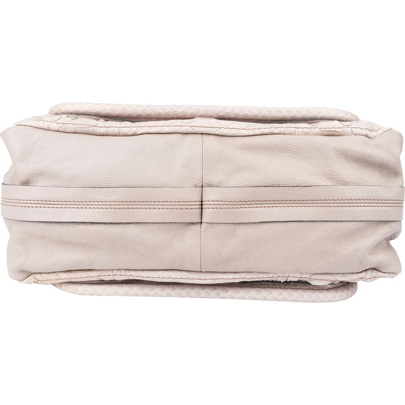 Chloé Python Leather Paraty Shoulder Handbag