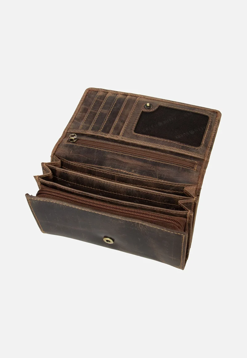 Vintage 1533 Sattelbraun - Portemonnaie