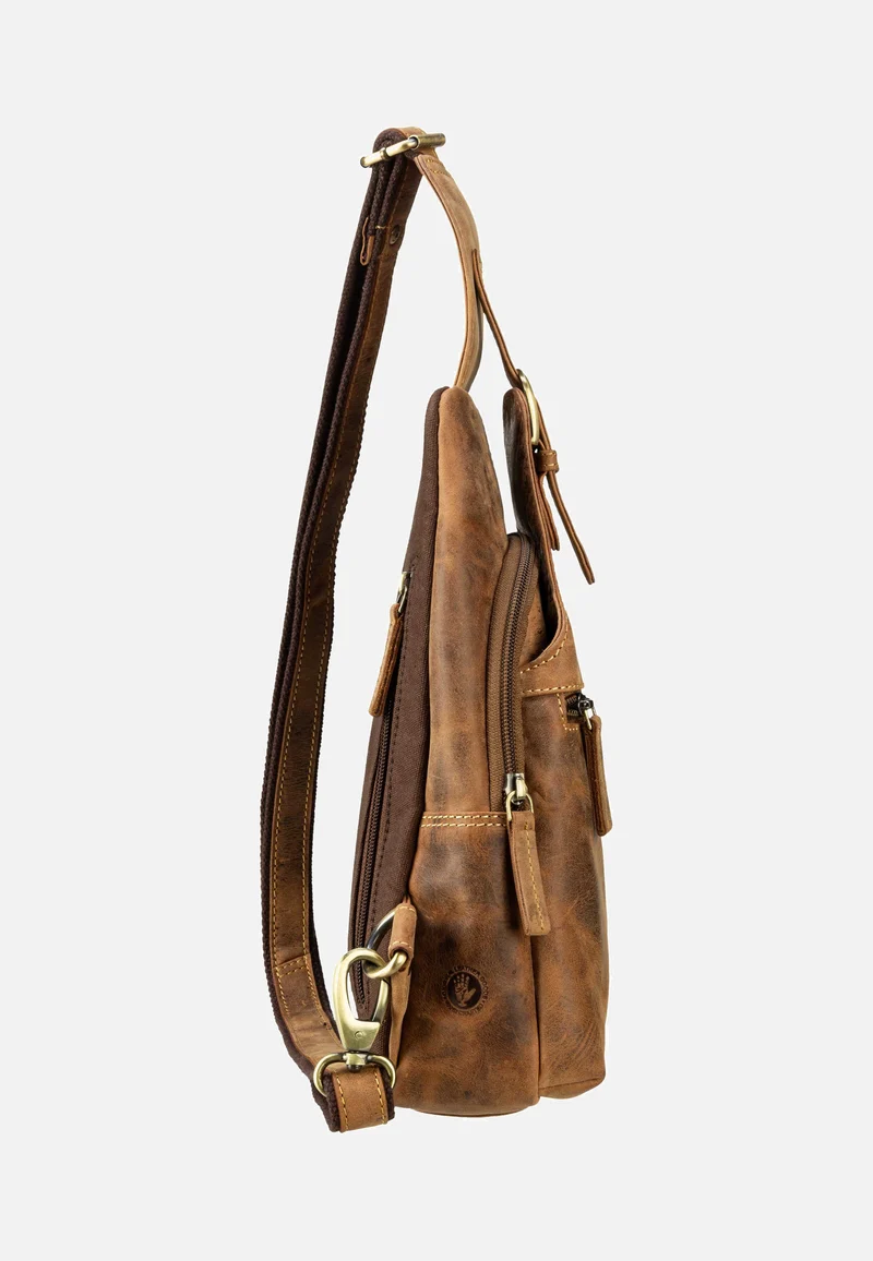 Vintage 1558 Bodybag Sattelbraun - Sling Bag