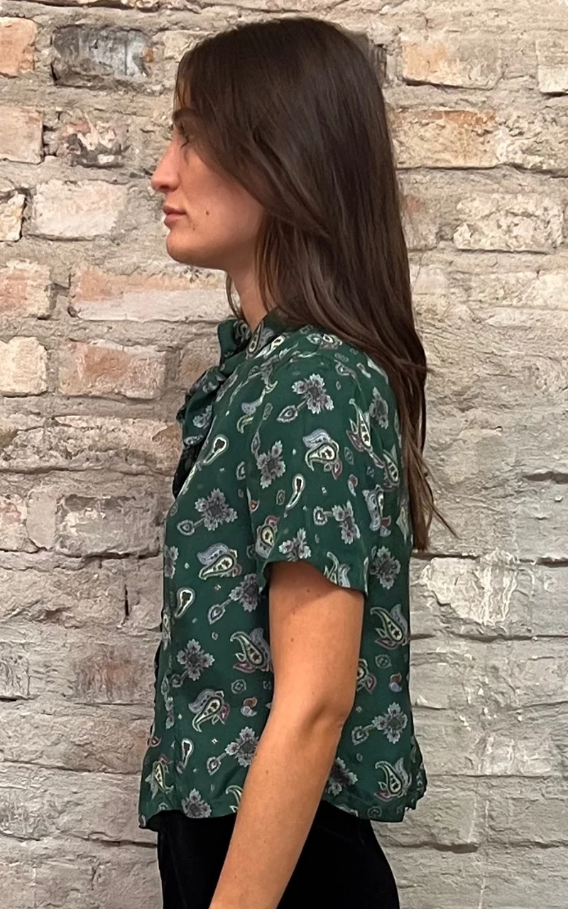 Vintage Pussy Bow Blouse