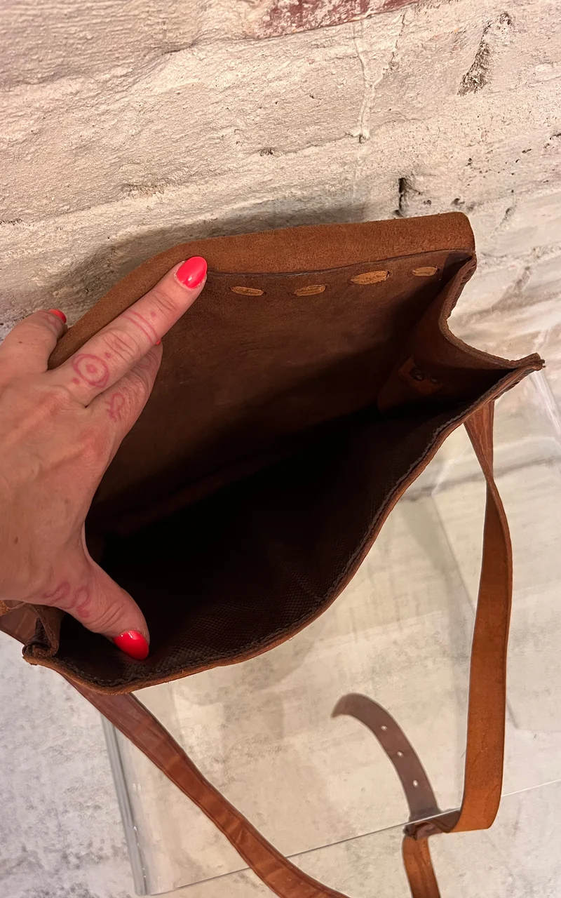 Vintage 70s Fringed Bag