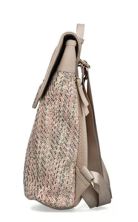 rieker H1386 Cityrucksack Damen Beige Ginger