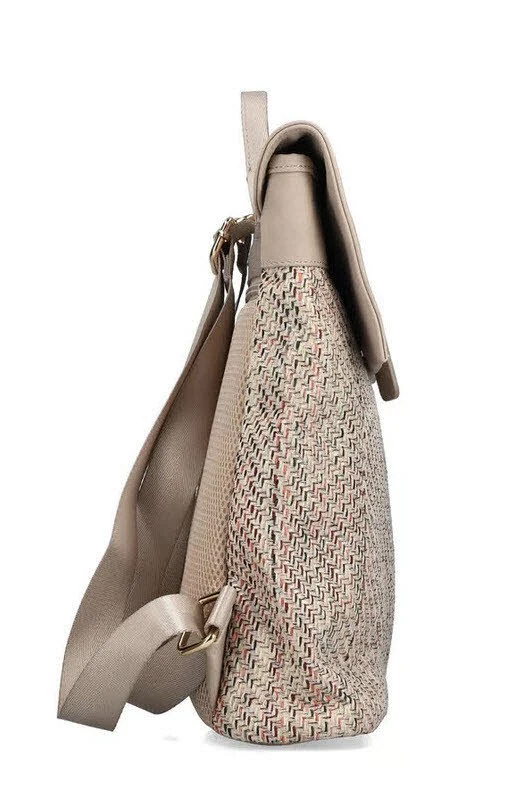 rieker H1386 Cityrucksack Damen Beige Ginger