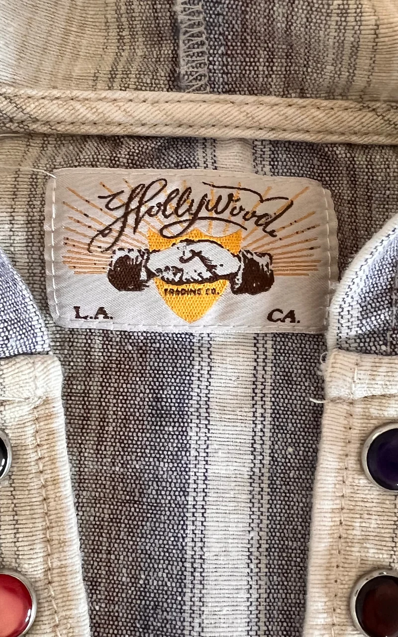 Vintage MENS 90s Hooded Shirt