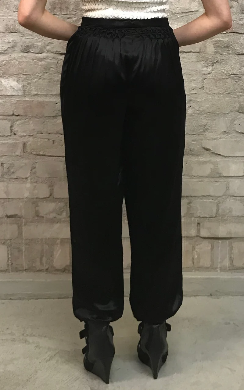Vintage Silk Harem Pants