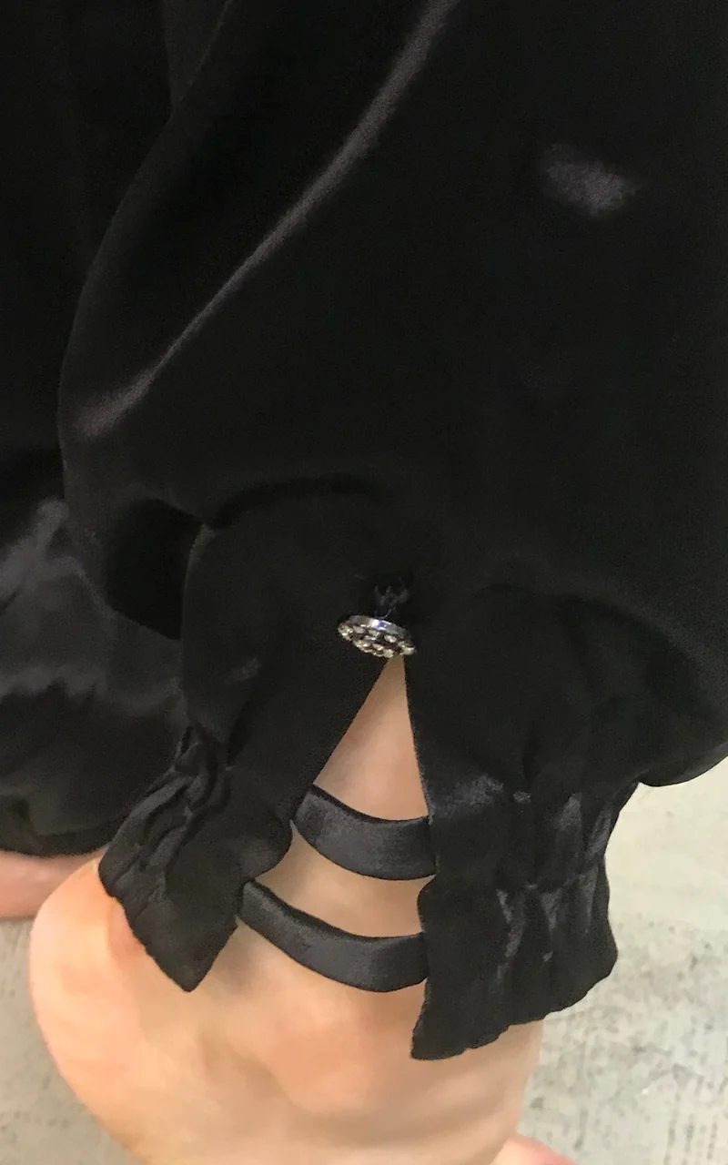 Vintage Silk Harem Pants