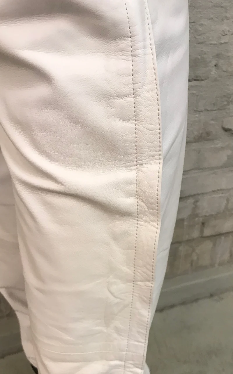 Vintage High Rise Leather Pants