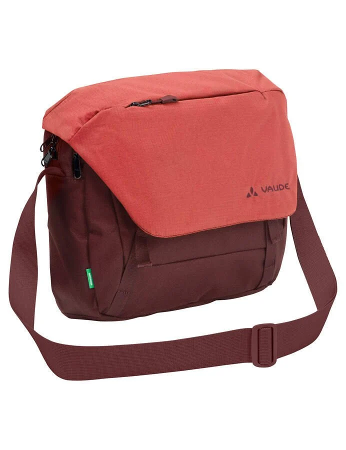 MESSENGERBAG dunkelrot Polyester