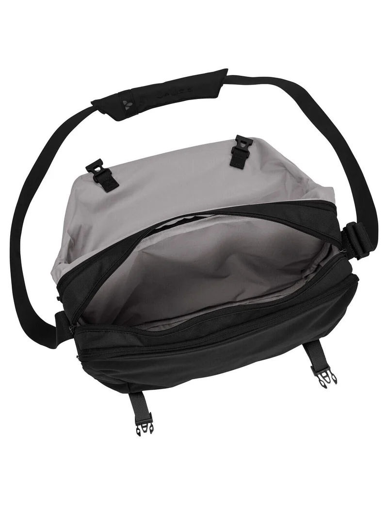 MESSENGERBAG dunkelrot Polyester