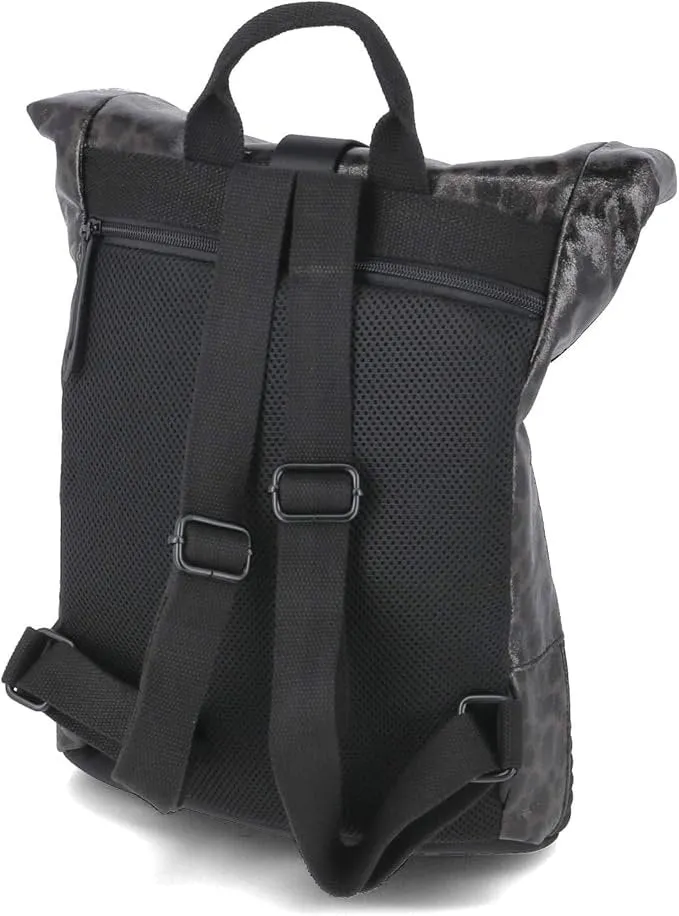 rieker H1426 Cityrucksack Damen Schwarz Grau