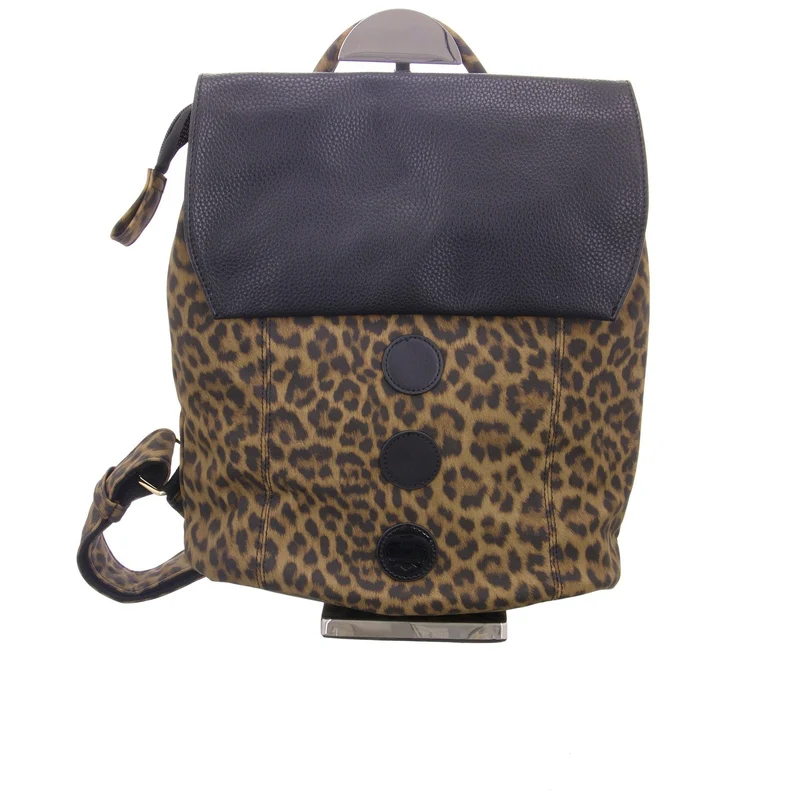 rieker H1357 Cityrucksack Damen Braun Schwarz