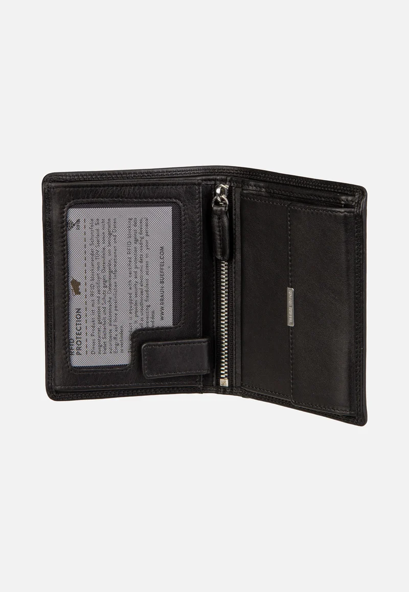 Golf RFID Coin Wallet H 7Cs + Loop Black - Portemonnaie