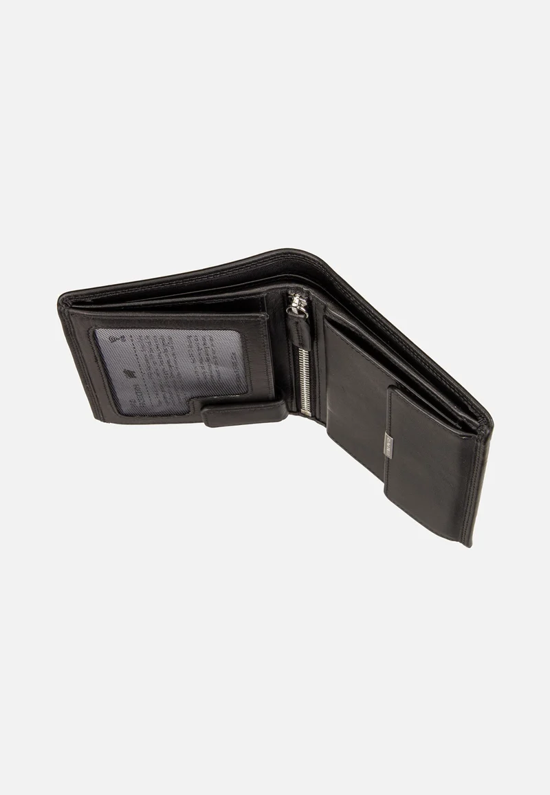 Golf RFID Coin Wallet H 7Cs + Loop Black - Portemonnaie