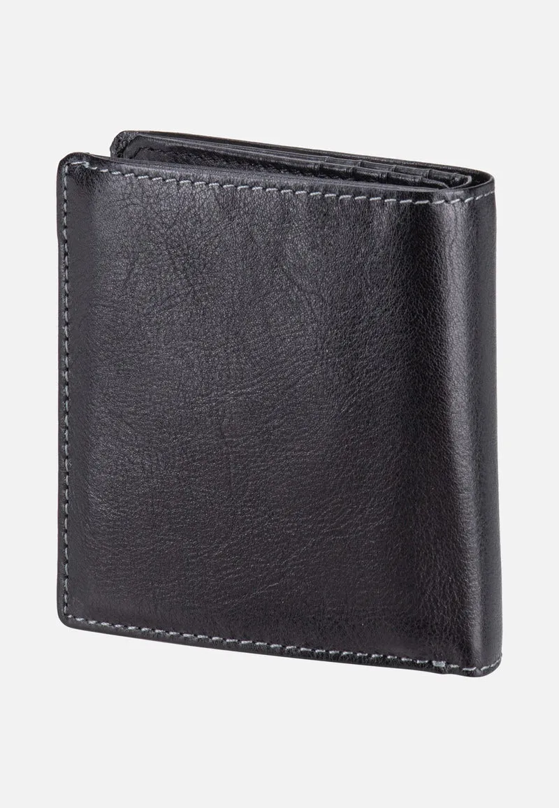 Arezzo RFID Carré 8Cs Schwarz - Portemonnaie