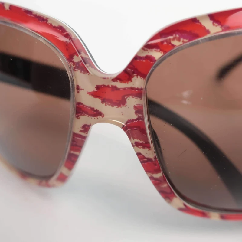 Dior Vintage Leopard Print Sunglasses