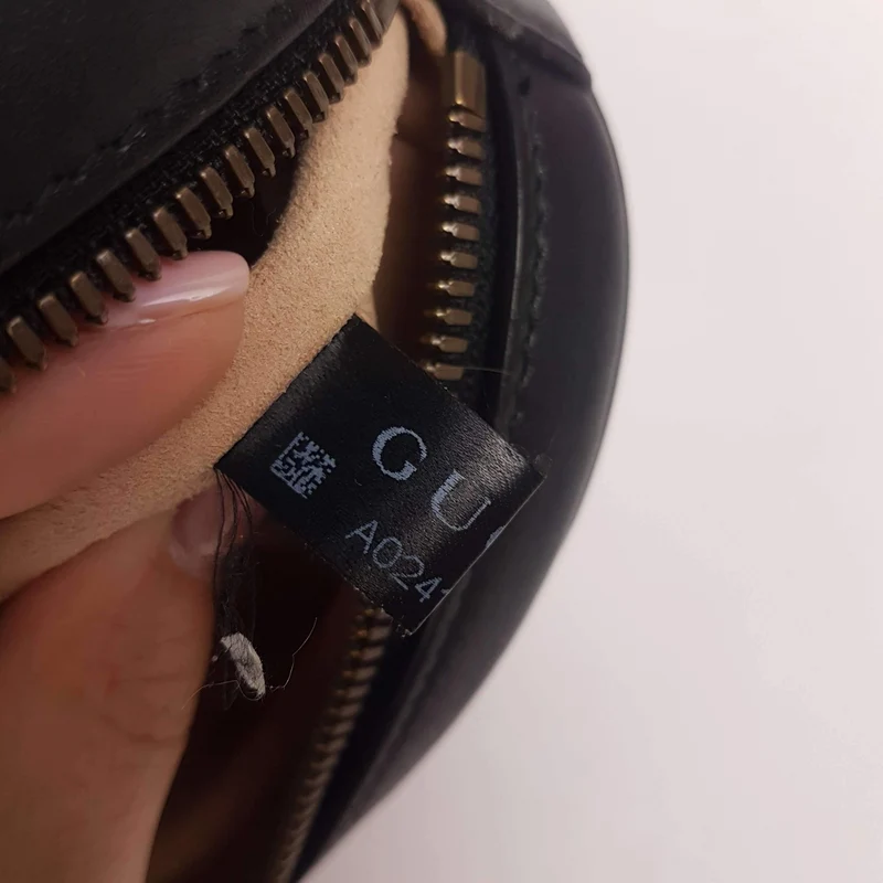 Gucci Black Quilted GG Marmont Waist Belt Bag